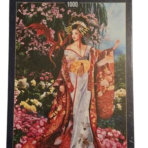Immerse in Beauty:‎ 1000-Piece Bluebird Puzzle - Sekkerastoya Queen of Silk